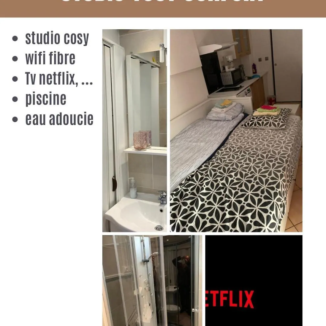 Joli Studio Tout Confort Avec Toutes Commodites Vaulx-en-Velin Apartment